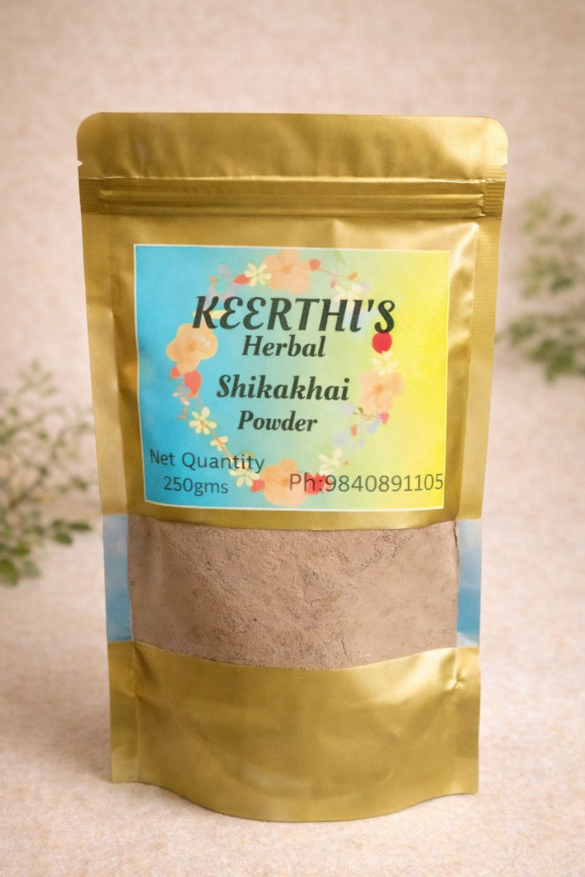 Keerthi's Herbal Shikkai Powder - 250 g