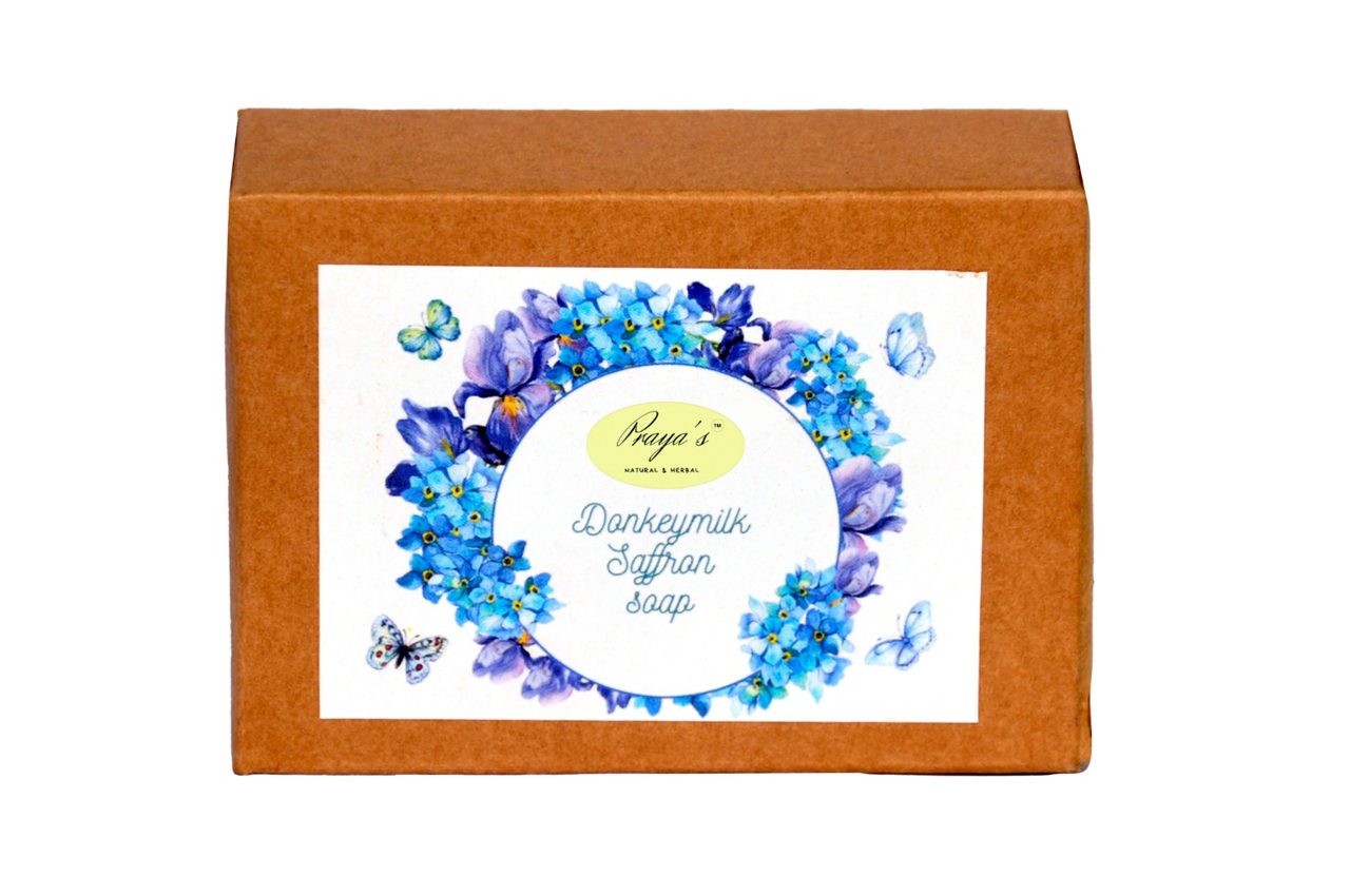 Donkey Milk Saffron Soap