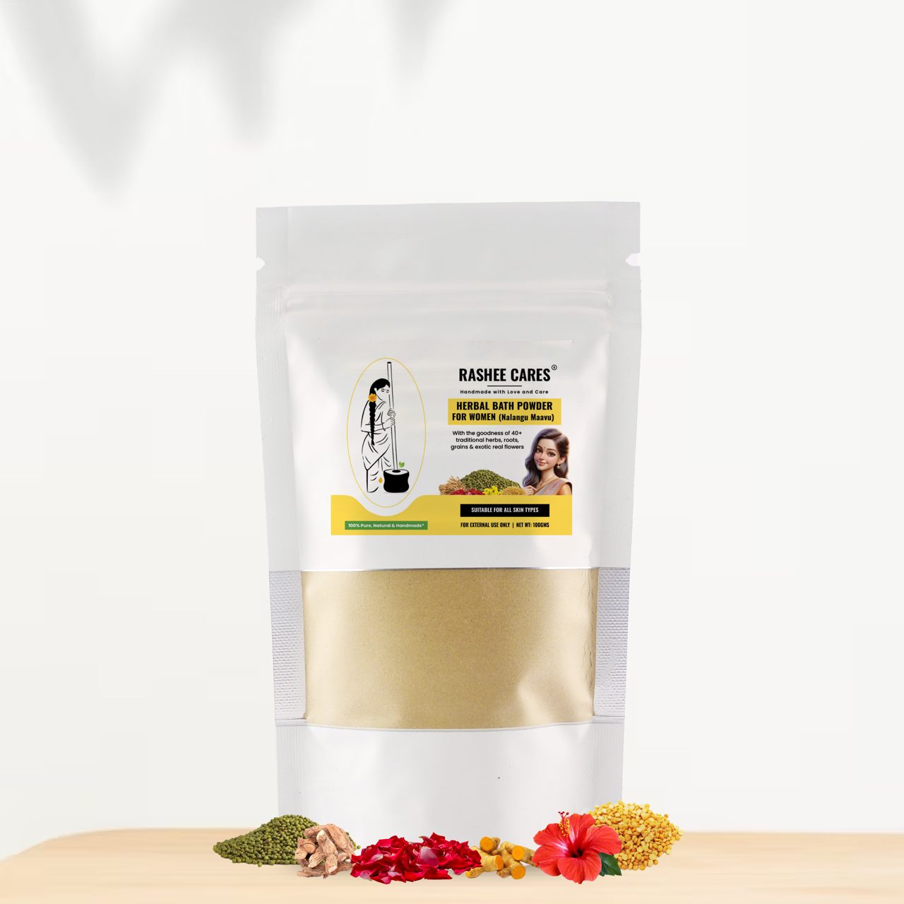 Herbal Bath Powder for Women - 100 g