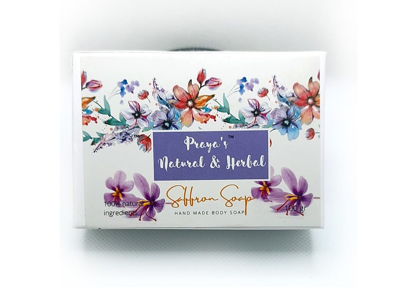 Goat Milk Saffron Soap
