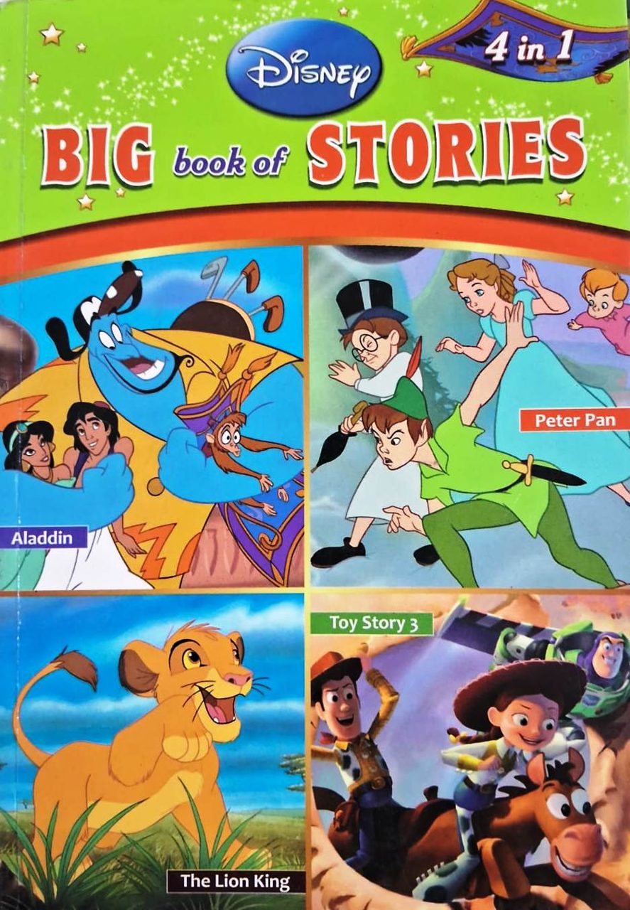 Disney Big Book of Stories 4 in 1