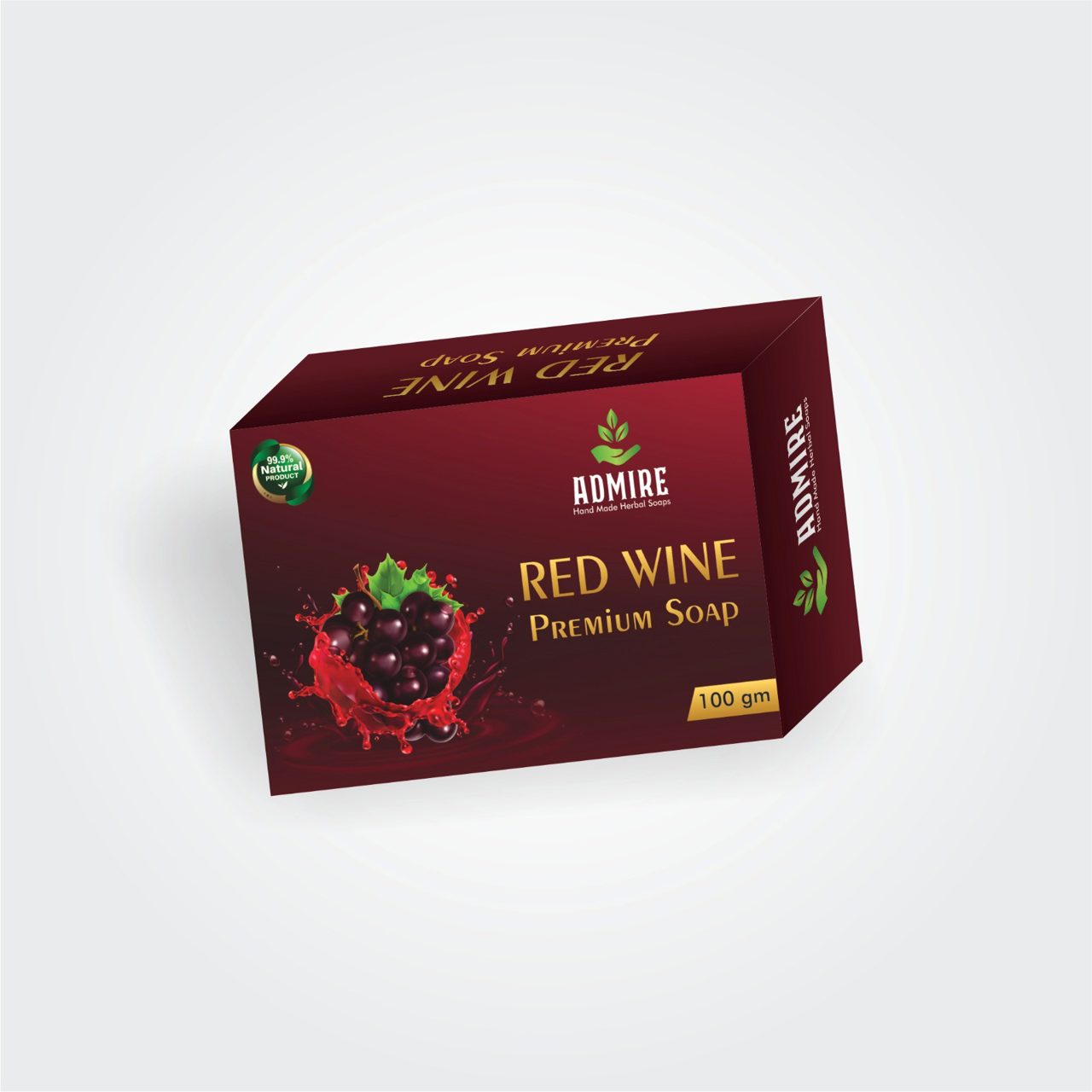 Admire Red Wine Premium Soap (MP & CP) - 100g