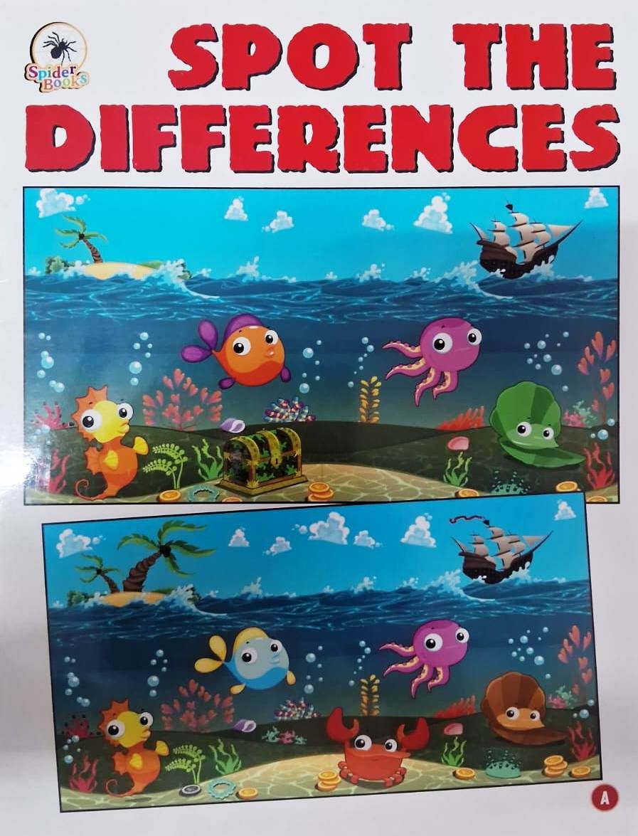 Spot The Difference - Book A