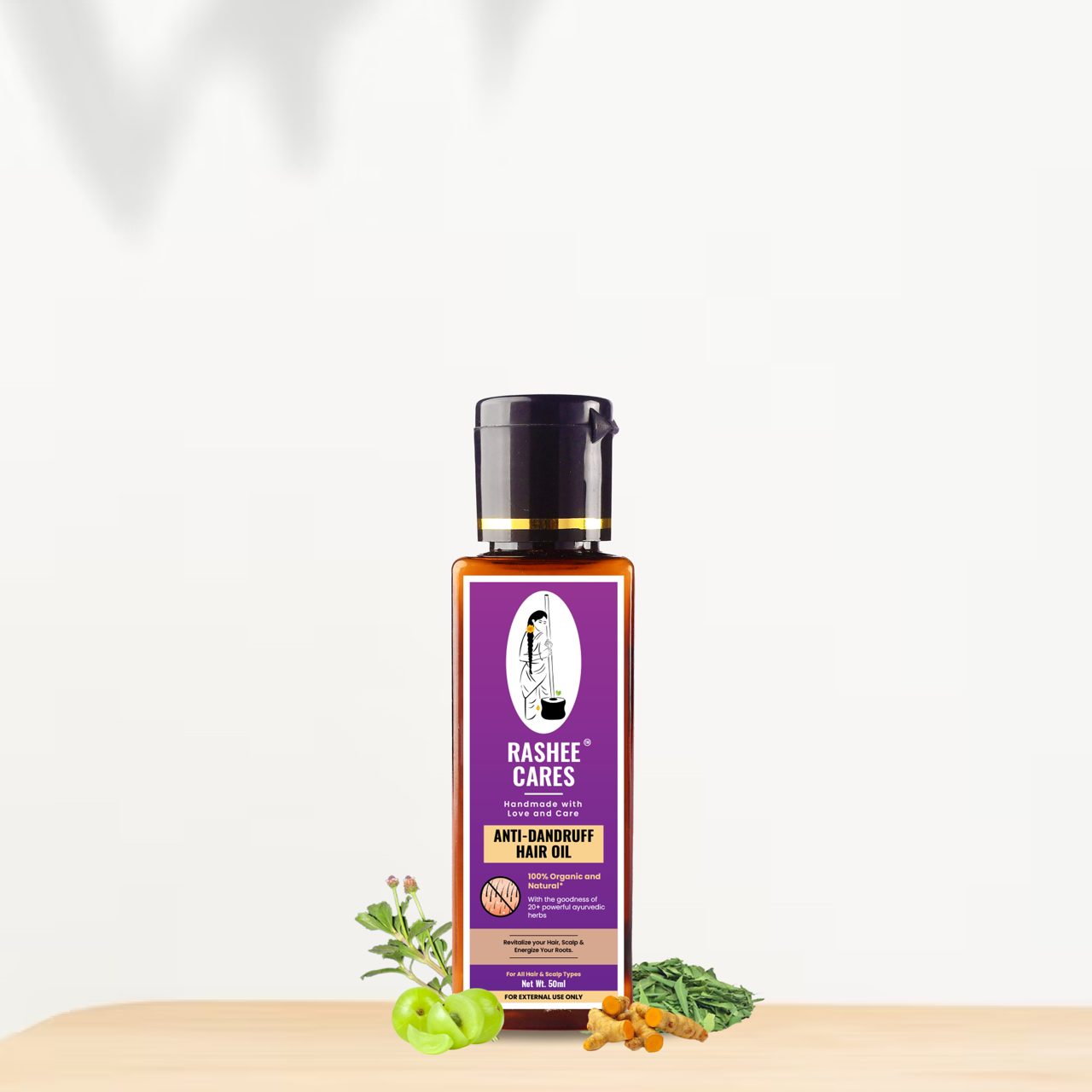 Herbal Anti Dandruff Hair Oil - 50 ml