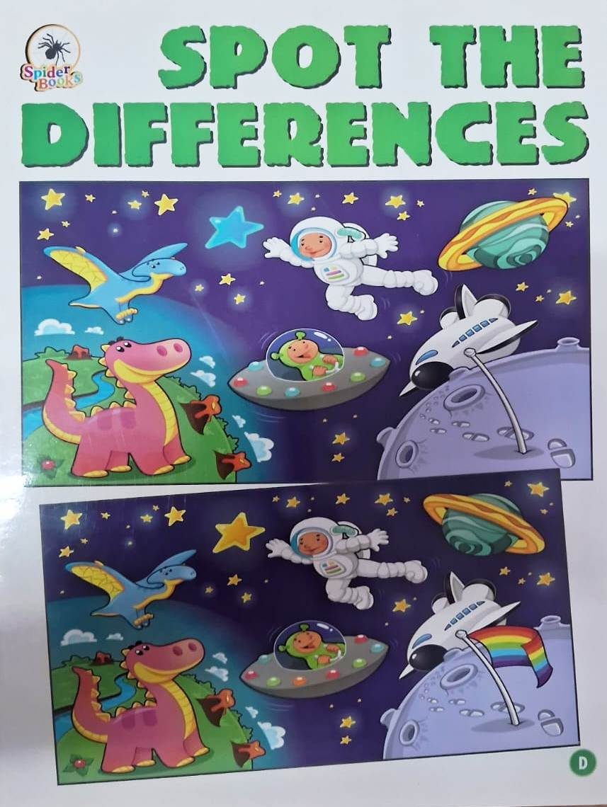 Spot The Difference - Book D
