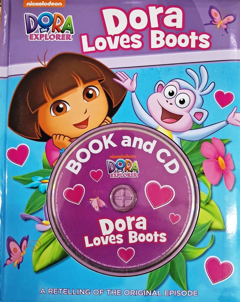 Dora the Explorer -  Dora Loves Boots with CD