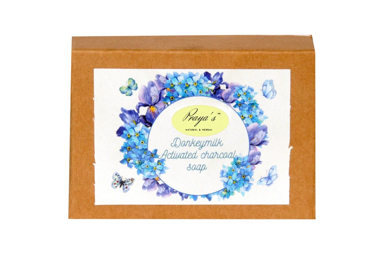 Donkey Milk Activated Charcoal Soaps