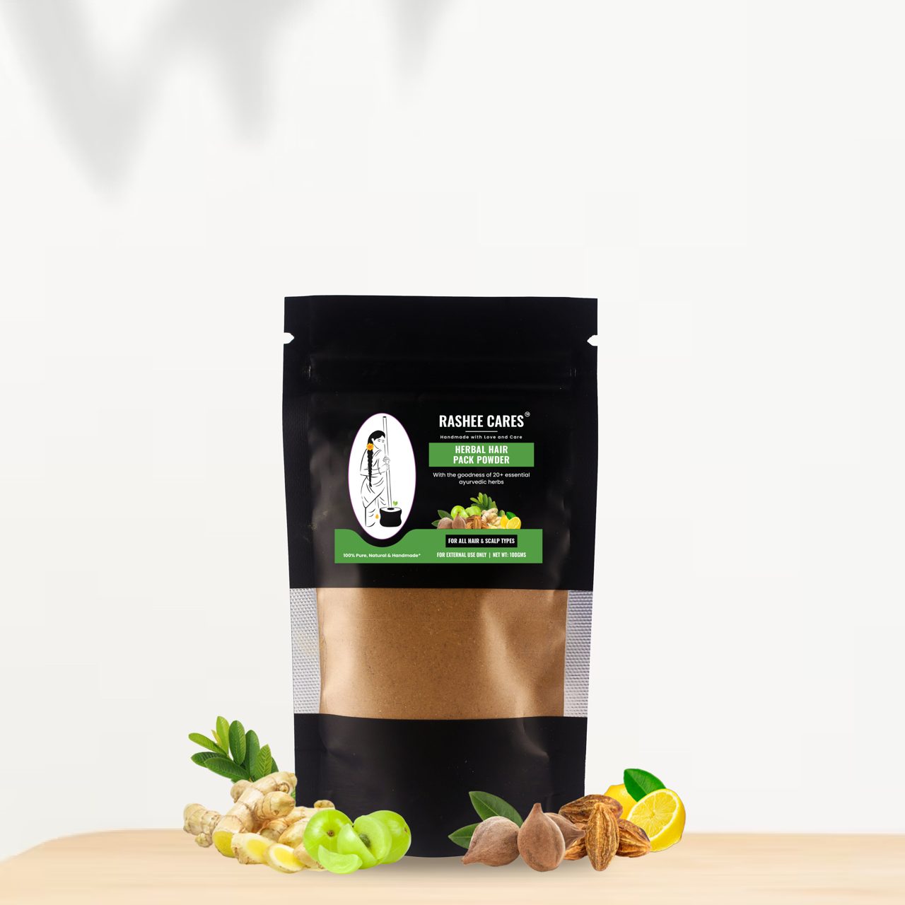 Herbal Hair Growth Pack Powder - 100 g