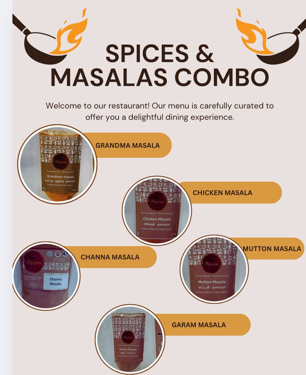 Spices & Masalas Combo