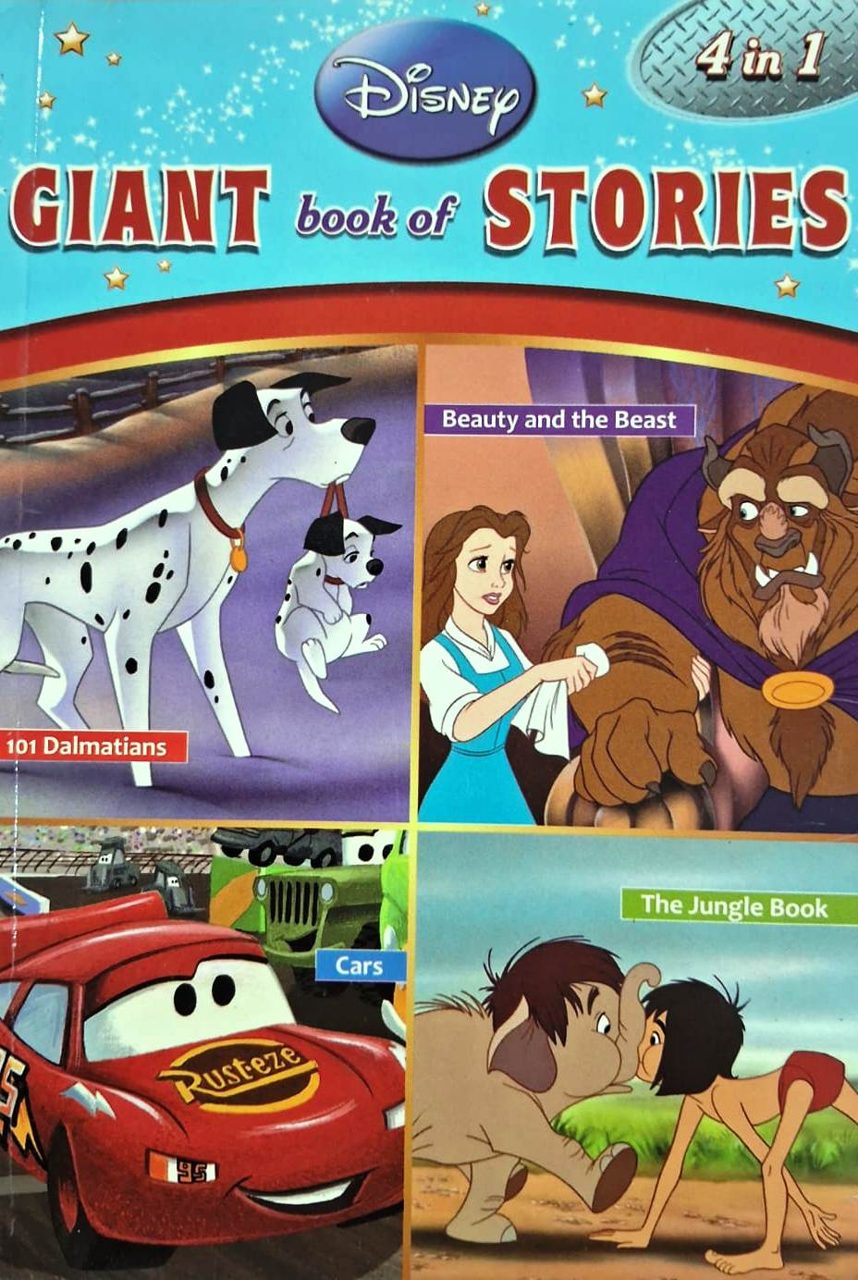 Disney Giant Book of Stories 4 in 1